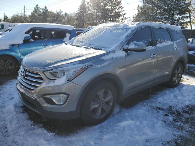 KM8SMDHF4EU050893 - 2014 HYUNDAI SANTA FE GLS SILVER photo 1