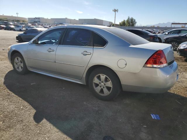 2G1WB5EK0A1125218 - 2010 CHEVROLET IMPALA LT SILVER photo 2