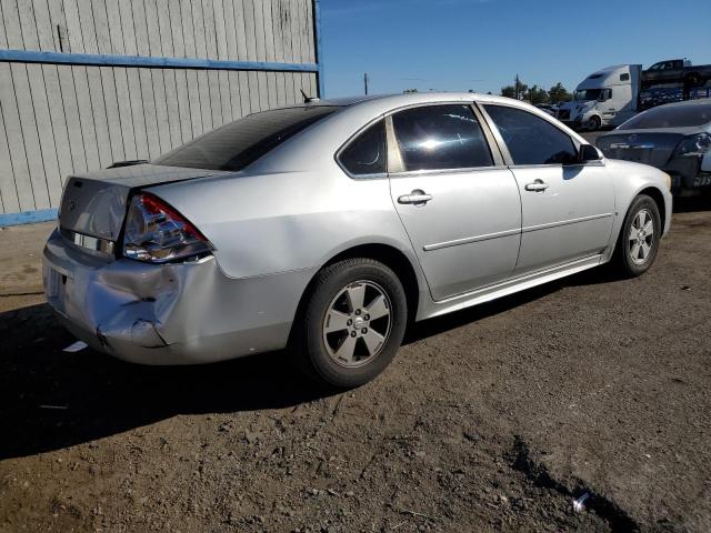 2G1WB5EK0A1125218 - 2010 CHEVROLET IMPALA LT SILVER photo 3