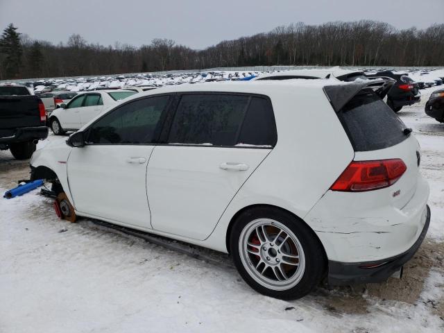 3VW4T7AU0GM041381 - 2016 VOLKSWAGEN GTI S/SE WHITE photo 2