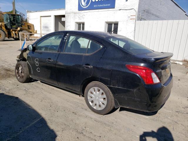 3N1CN7AP9FL869424 - 2015 NISSAN VERSA S BLACK photo 2