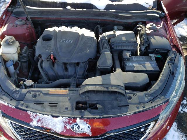 5XXGM4A77FG476727 - 2015 KIA OPTIMA LX RED photo 11