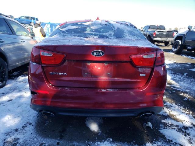 5XXGM4A77FG476727 - 2015 KIA OPTIMA LX RED photo 6