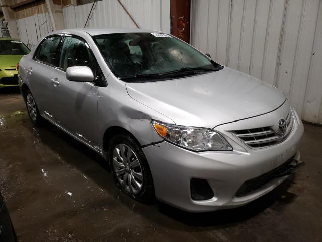 2T1BU4EE8DC057163 - 2013 TOYOTA COROLLA LE BASE SILVER photo 4