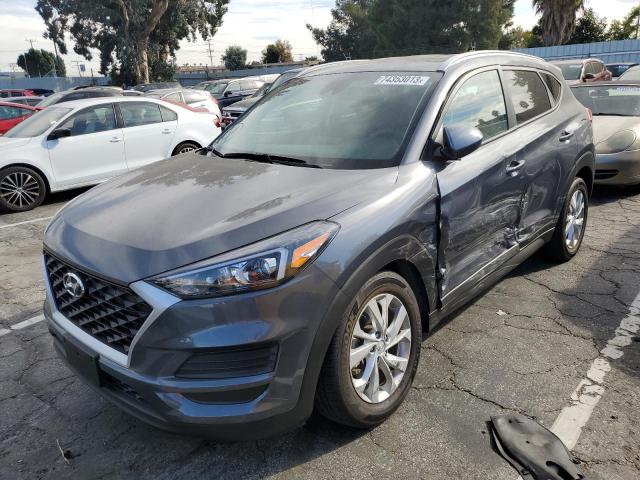 KM8J33A40MU403128 - 2021 HYUNDAI TUCSON LIMITED GRAY photo 1