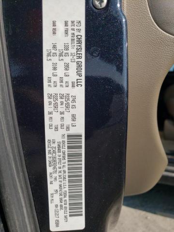 2C4RC1BG8ER246791 - 2014 CHRYSLER TOWN & COU TOURING GRAY photo 13