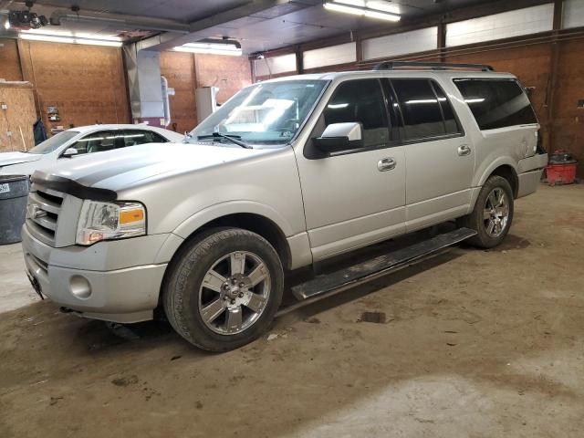 1FMJK2A59AEA00714 - 2010 FORD EXPEDITION EL LIMITED SILVER photo 1