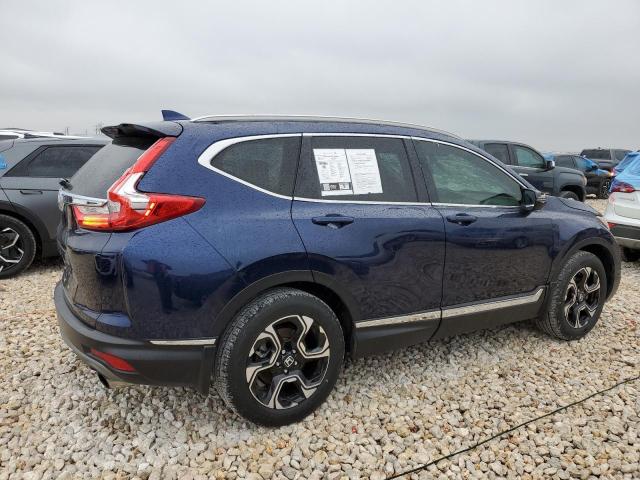 5J6RW1H95HL016312 - 2017 HONDA CR-V TOURING BLUE photo 3