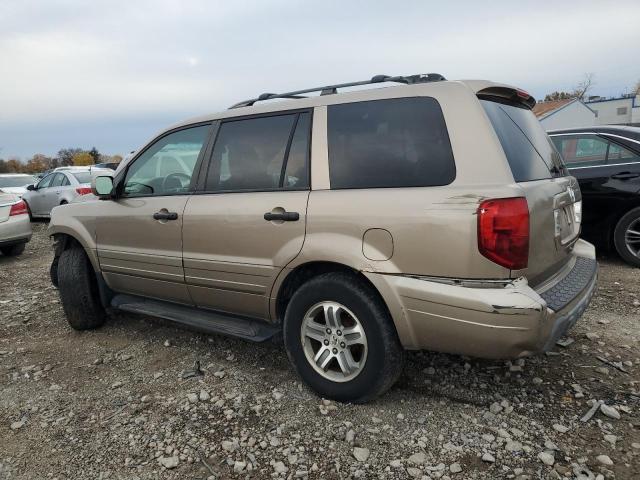 2HKYF18684H578081 - 2004 HONDA PILOT EXL GOLD photo 2