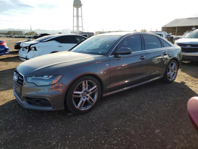 WAUHMAFC6FN022446 - 2015 AUDI A6 PRESTIGE BROWN photo 1