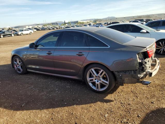 WAUHMAFC6FN022446 - 2015 AUDI A6 PRESTIGE BROWN photo 2