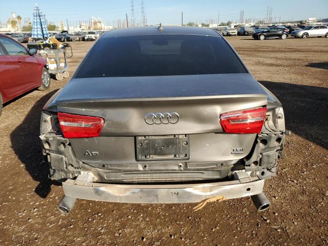 WAUHMAFC6FN022446 - 2015 AUDI A6 PRESTIGE BROWN photo 6