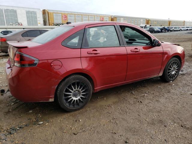 1FAHP3GN9AW196879 - 2010 FORD FOCUS SES RED photo 3