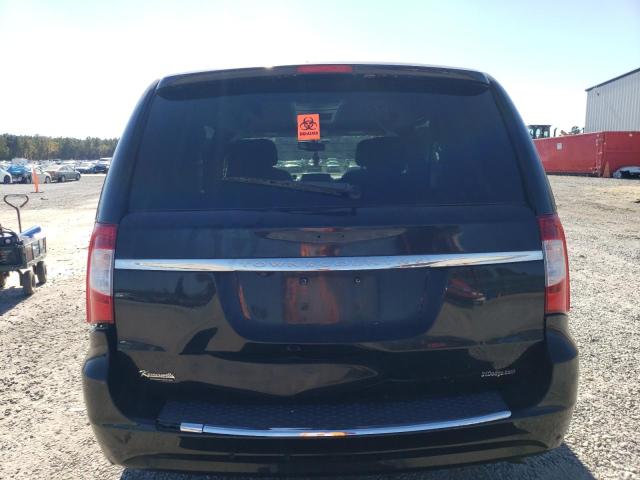 2C4RC1CG6DR515495 - 2013 CHRYSLER TOWN & COU TOURING L BLACK photo 6