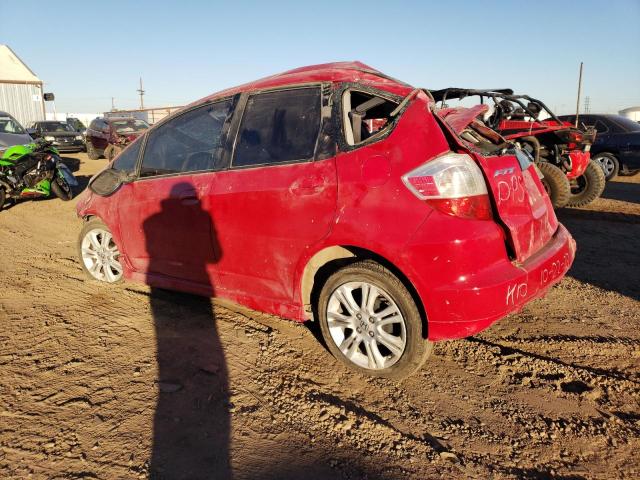 JHMGE87439C006148 - 2009 HONDA FIT SPORT RED photo 2