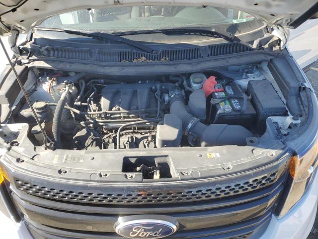 1FM5K8AR2DGA68689 - 2013 FORD EXPLORER POLICE INTERCEPTOR WHITE photo 12