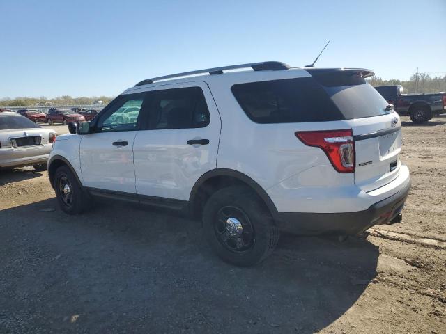 1FM5K8AR2DGA68689 - 2013 FORD EXPLORER POLICE INTERCEPTOR WHITE photo 2