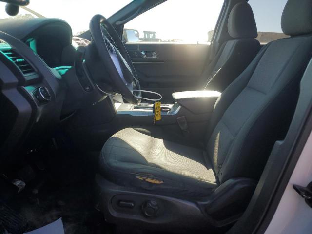 1FM5K8AR2DGA68689 - 2013 FORD EXPLORER POLICE INTERCEPTOR WHITE photo 7