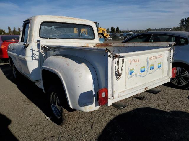 F10ARC86230 - 1968 FORD PICKUP WHITE photo 2