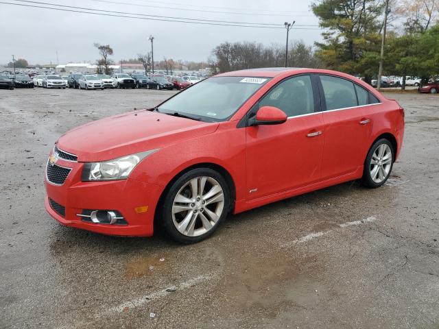 1G1PH5SC8C7235021 - 2012 CHEVROLET CRUZE LTZ RED photo 1