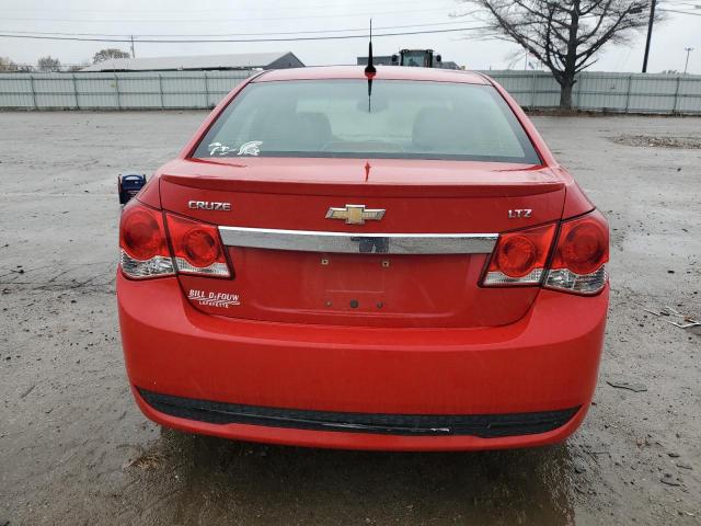 1G1PH5SC8C7235021 - 2012 CHEVROLET CRUZE LTZ RED photo 6