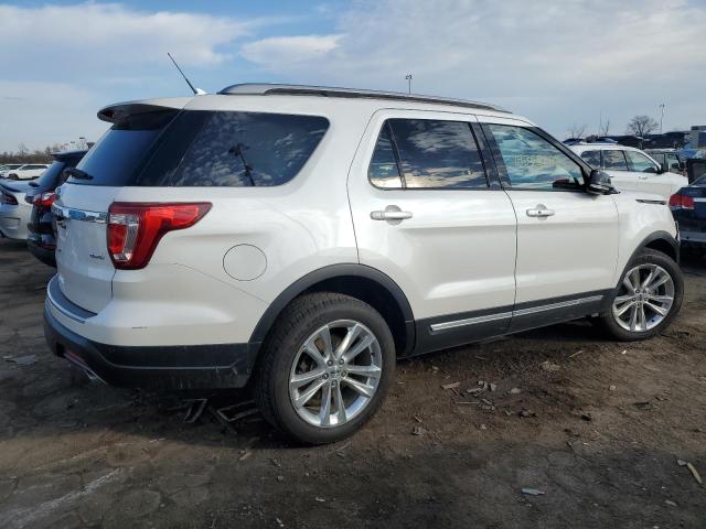 1FM5K8D87JGB54059 - 2018 FORD EXPLORER XLT WHITE photo 3