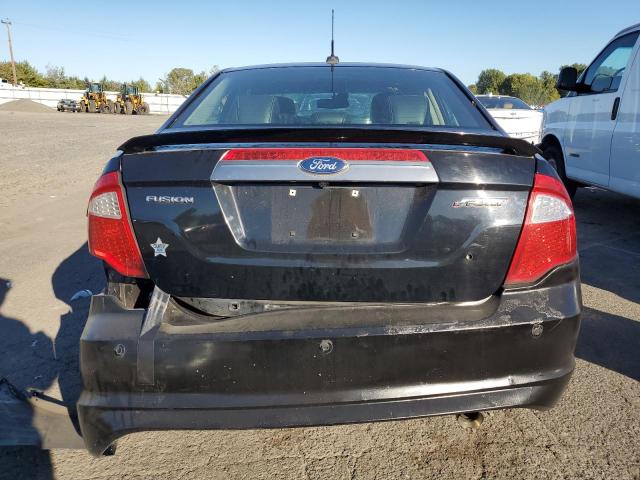 3FAHP0KC2CR181666 - 2012 FORD FUSION SPORT BLACK photo 6