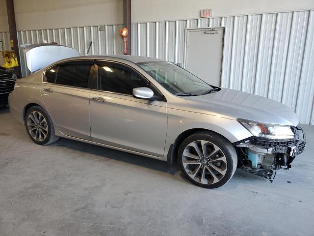 1HGCR2F57FA095968 - 2015 HONDA ACCORD SPORT SILVER photo 4