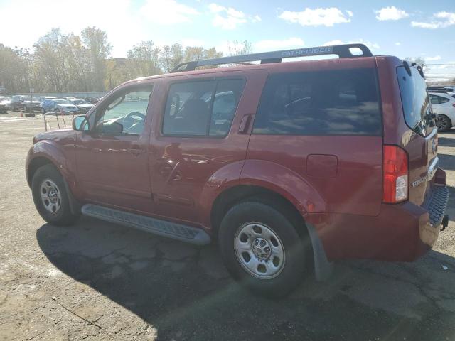 5N1AR18W45C765027 - 2005 NISSAN PATHFINDER LE 勃艮第红 照片 2
