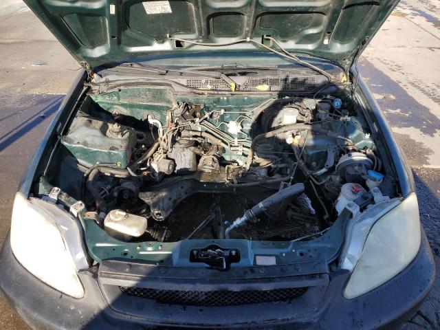 2HGEJ8544XH535739 - 1999 HONDA CIVIC EX GREEN photo 11