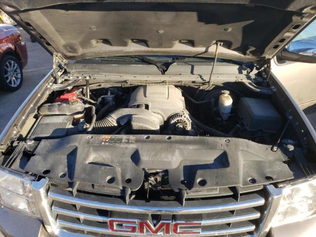 1GTR2WE72CZ203496 - 2012 GMC SIERRA K1500 SLT GRAY photo 11