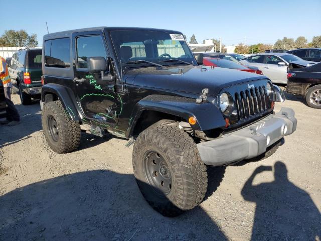 1C4AJWBG9CL170763 - 2012 JEEP WRANGLER SAHARA BLACK photo 4