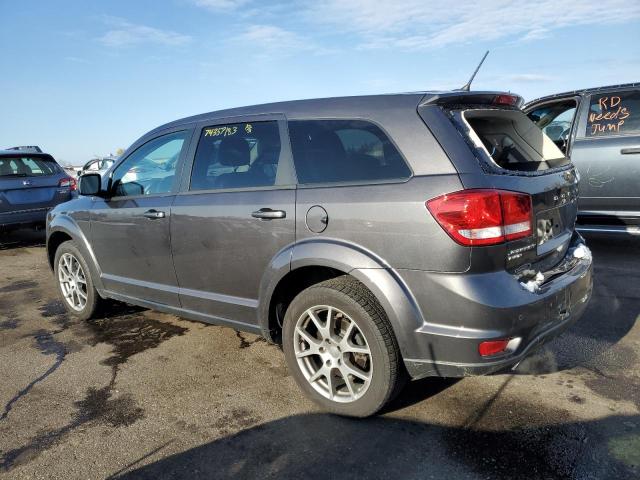 3C4PDDEG6HT595693 - 2017 DODGE JOURNEY GT GRAY photo 2