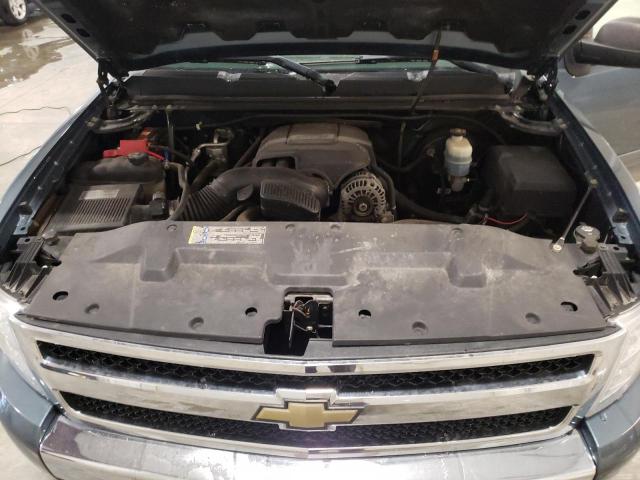 1GCSKSE38AZ107179 - 2010 CHEVROLET 1500 K1500 LT BLUE photo 11