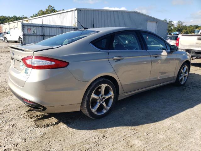 3FA6P0H96FR186179 - 2015 FORD FUSION SE TAN photo 3