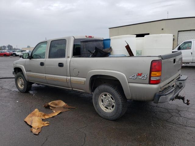 1GCHK23U02F245954 - 2002 CHEVROLET SILVERADO K2500 HEAVY DUTY BEIGE photo 2