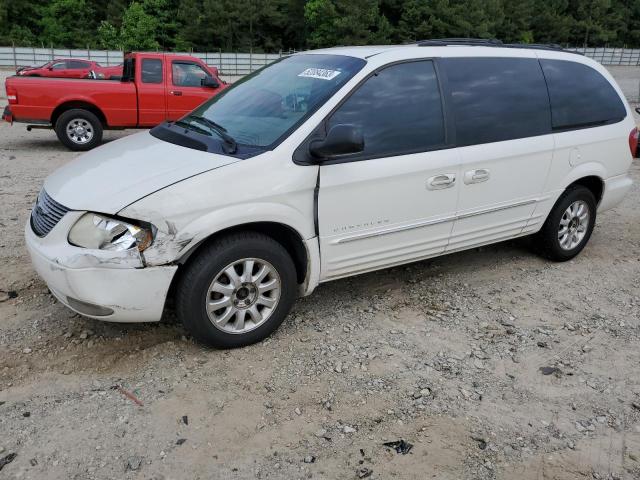 2C8GP54L01R232146 - 2001 CHRYSLER TOWN & COU LXI WHITE photo 1