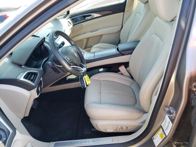 3LN6L5E93LR609475 - 2020 LINCOLN MKZ RESERVE თაფლისფერი ფოტო 7