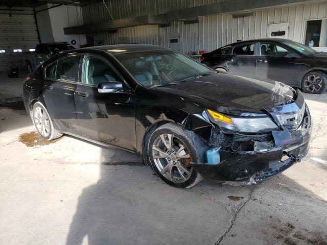 19UUA9F7XDA001407 - 2013 ACURA TL ADVANCE BLACK photo 4