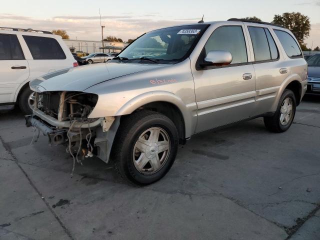 5GADT13S942423005 - 2004 BUICK RAINIER CXL SILVER photo 1