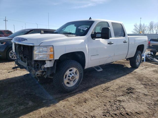 1GC1KXCGXEF151612 - 2014 CHEVROLET SILVERADO K2500 HEAVY DUTY LT WHITE photo 1