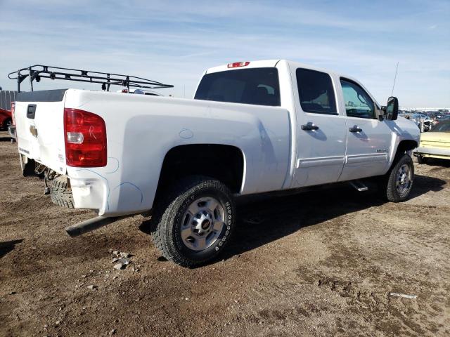 1GC1KXCGXEF151612 - 2014 CHEVROLET SILVERADO K2500 HEAVY DUTY LT WHITE photo 3