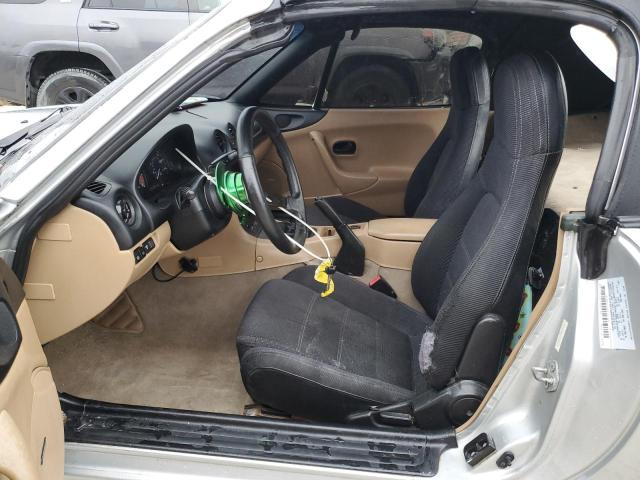 JM1NB3531Y0143104 - 2000 MAZDA MX-5 MIATA BASE SILVER photo 7