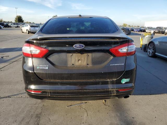 3FA6P0SU3GR315414 - 2016 FORD FUSION TITANIUM PHEV BLACK photo 6