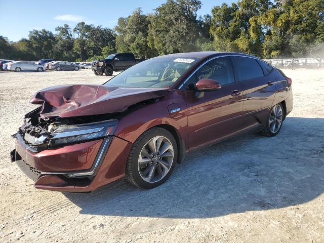 JHMZC5F13JC012881 - 2018 HONDA CLARITY MAROON photo 1