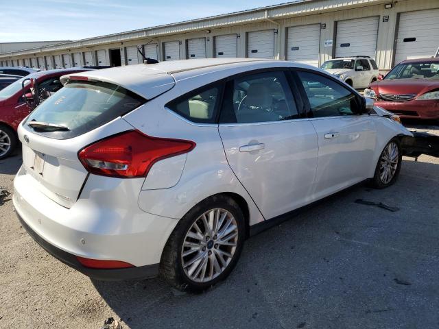 1FADP3N27GL222932 - 2016 FORD FOCUS TITANIUM WHITE photo 3