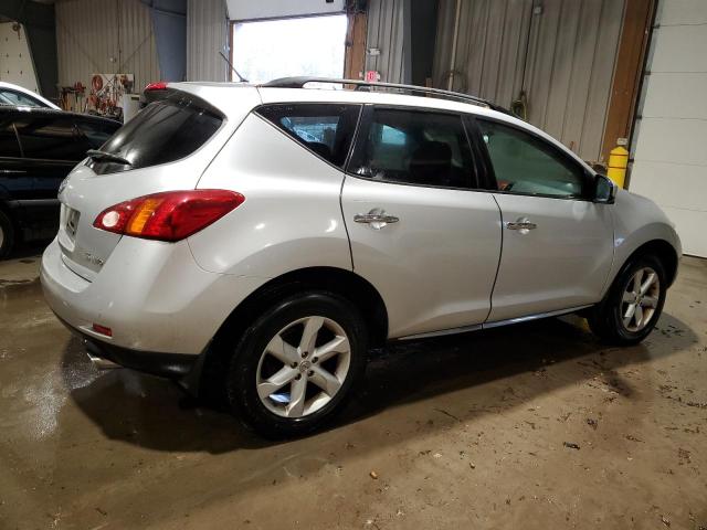 JN8AZ18W79W209632 - 2009 NISSAN MURANO S SILVER photo 3