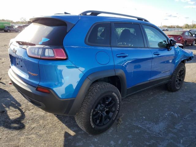 1C4PJMBX0KD492229 - 2019 JEEP CHEROKEE TRAILHAWK BLUE photo 3