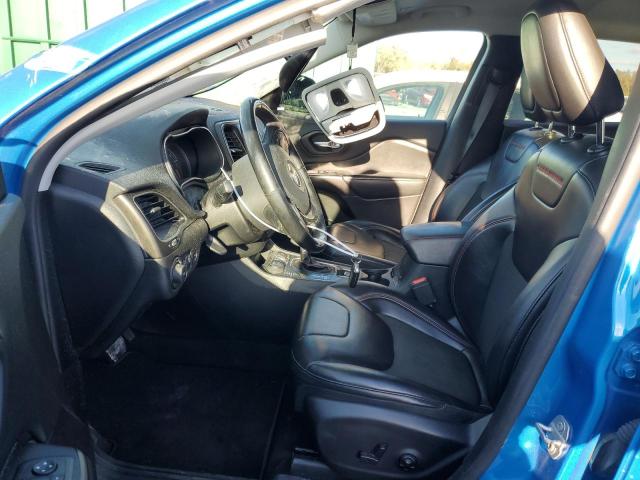 1C4PJMBX0KD492229 - 2019 JEEP CHEROKEE TRAILHAWK BLUE photo 7