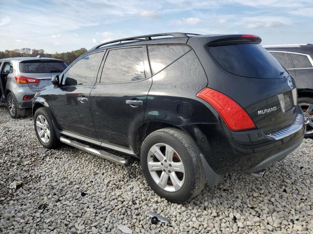 JN8AZ08W77W627650 - 2007 NISSAN MURANO SL BLACK photo 2